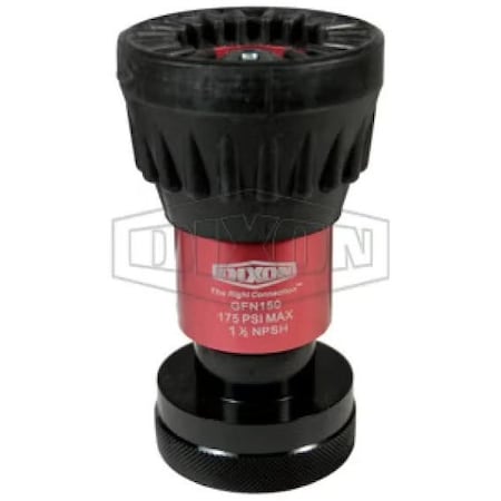 Dixon Global Forestry Fog Nozzle, 1-1/2 in Inlet, Anodized Aluminum Body GFN150NST