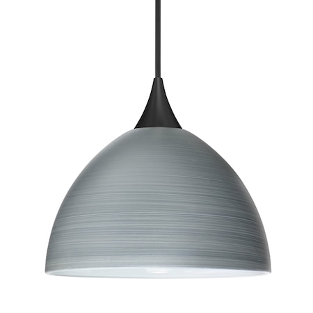 Besa Lighting Besa Brella Pendant, Titan, Black Finish, 1x 50W MAX GY6.35 Base 1XT-4679TN-BK