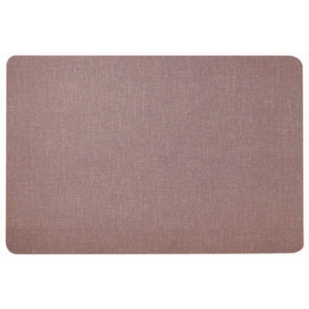 Aarco Frameless Display Panel, Designer Fabric Display Panel w/ Radius Corners, Color Pumice, 24''Hx36''W RDF2436022