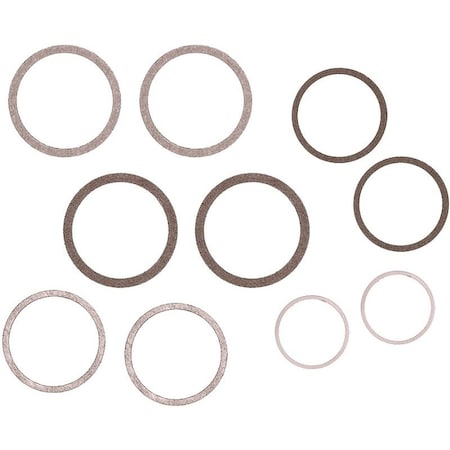 Danco Gasket Kit, PolyethyleneRubber, For Metal Cap Thread Faucet or Valve Gasket 80229