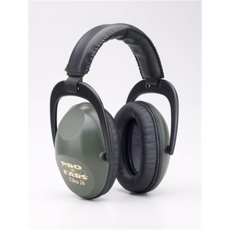 Altus Brands PE-26-U-G Green Pro Ears Ultra 26 NRR 26 Green PE-26-U-G Green