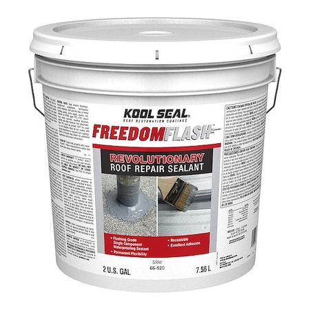 Kool Seal Permanent Roof Repair Sealant, Gray KS0066920-17