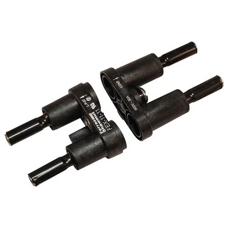 Mersen Fuse Holder, 0 to 30A Amp Range, 600V AC/DC Volt Rating, 2 Poles, Crimp FEX-11-11