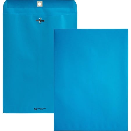 Quality Park Catalog Envelope, Blue, Paper, PK10 QUA38737