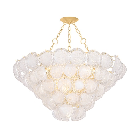 Hudson Valley Lighting Cedar Hill 17 Light Chandelier in Vintage Gold Leaf Finish 1350-VGL
