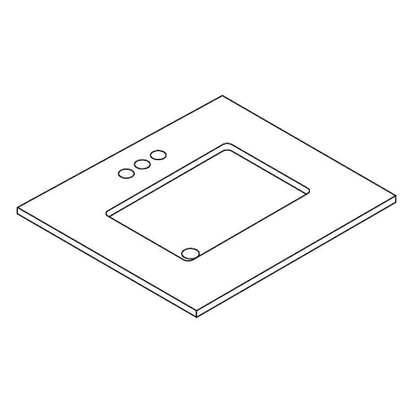 Kohler 25" Vanity Top And Lav Assembly 1615790