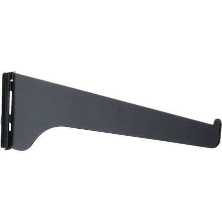 Knape & Vogt John Sterling 80/180 Series 8" Black Support Bracket 180 BLK 8