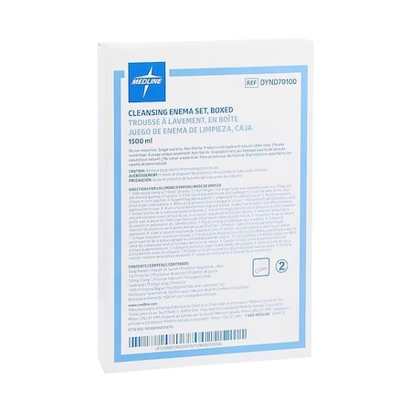 Medline Enema Supplement 1500cc Individually Packed 6789945