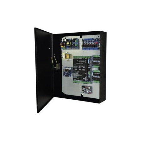 Altronix Trove 2 Enclosure, 21.75in Wx27.25in Hx6 5in D, Cam Lock, Tamper Switch, 16 Gauge, Keyscan Backplane TROVE2KA2