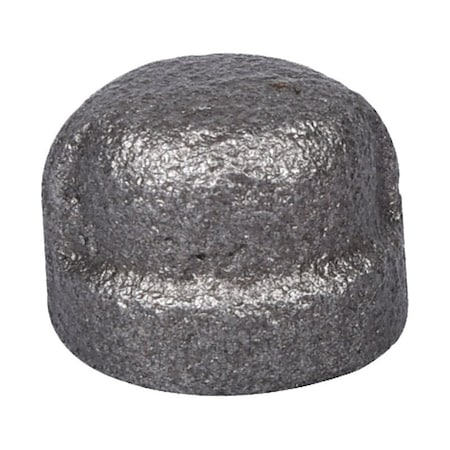 Prosource 521-400HC Series Pipe Cap, 1/8 in, FIP, Malleable Iron, 40 Schedule, 300 psi Pressure B300 6