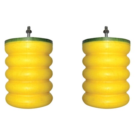 Super Springs Progressive Compression with Full Memory Rear Suspension Enhancer, Yellow - 2800 lbs SUPSSR-290-54