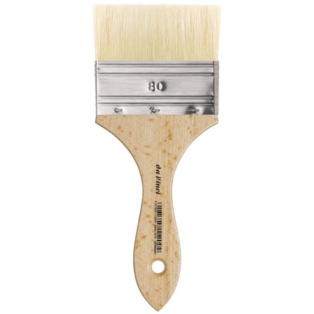 Da Vinci MAESTRO2 Mottler Brush, Natural Bristle, Acrylic & Oil, Flat, Series 2475, Size 80 VA-2475_80