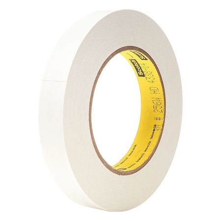 3M Paper Tape, Single-Sided, White MMM25634