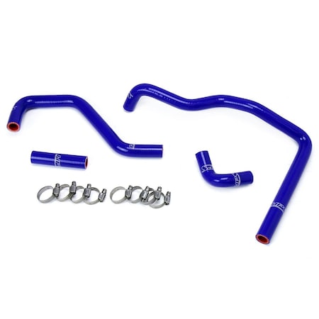 Hps Performance High Temp Reinforced Silicone Heater Coolant Hose Kit, Blue,  57-1587-BLUE