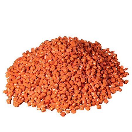 Zoro Select Plastic Colorant, Orange, 5 lb Bag BULK-IJMP-24