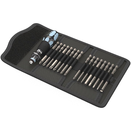 Wera Kraftform Kompakt 60, stainless, 17 pieces 5071116001