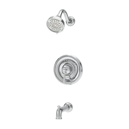Symmons Braston HydroMersion Single Handle Tub and Shower Faucet Trim Kit - 1.5 GPM (Valve Not Included) 589215TRM