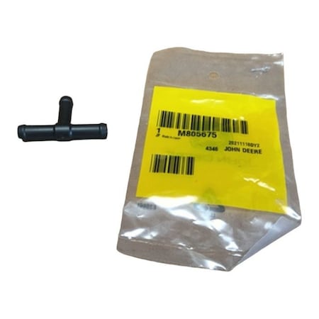 John Deere TEE FITTING, JOHN DEERE OEM M805675 M805675