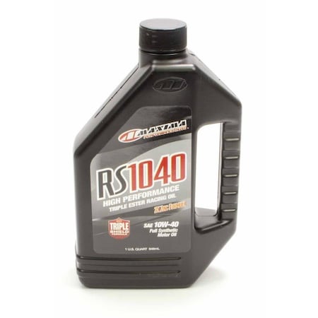 Maxima Racing Oils 1 qt RS Motor Oil 10W40 Synthetic MAX39-16901S