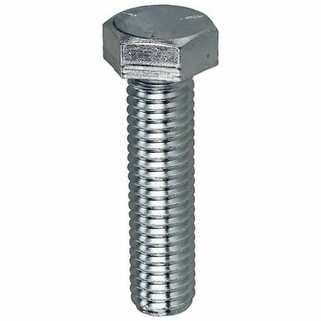 Dottie Grade 5, 3/8"-16 Hex Head Cap Screw, Zinc Plated Steel, 1 in L, 100 PK 5MB381