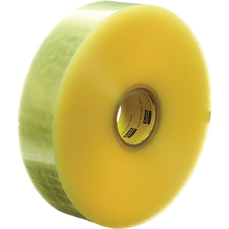 3M Scotch 371 Box Sealing Adhesive Tape, 72mm x 914m, Clear, 4PK 7000136741