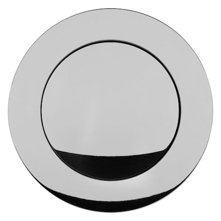 Billet Specialties 32125 Polished Horn Button Smooth - Large BSP32125
