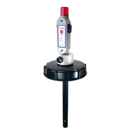 Gizmo Engineering IBC High Level Alarm 3/4 in Black Polypropylene pipe, Lithium battery, No feed pipe, Alarms IHK-PF