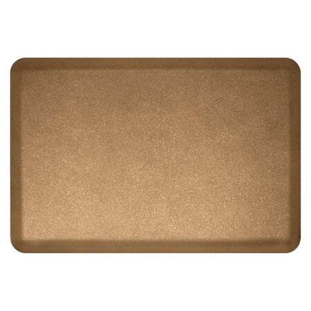 Wellnessmats 3 x 2 ft. Granite Mat - Gold 32WMRGG