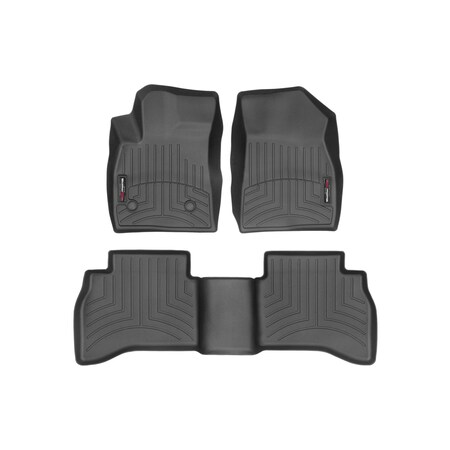 Weathertech Black, Front and Rear Floorliners 441617-1-5