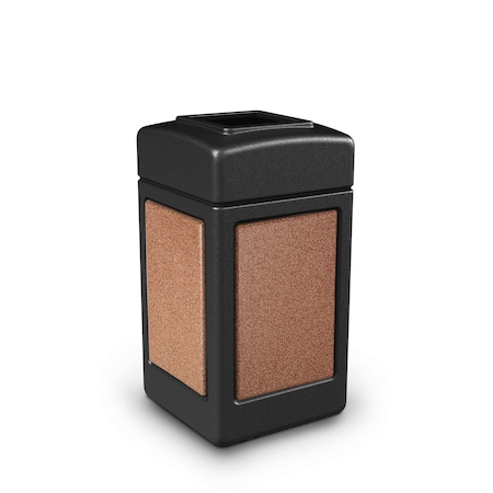 Commercial Zone Products 42 gallons Black, Polyethylene, 18.5 in 720314
