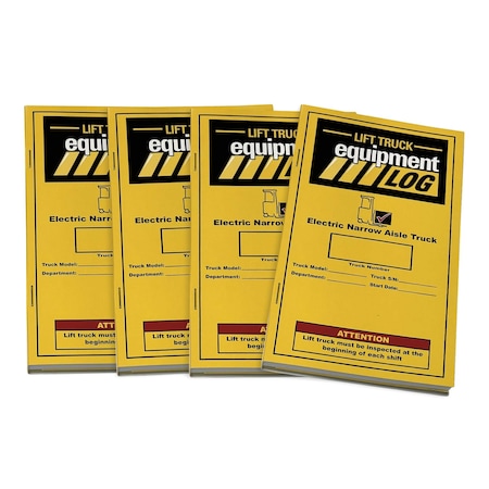 Ideal Warehouse Innovations Replacement Checklist Book, 5" W, PK4 70-1065-2-CP