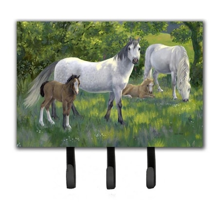 Carolines Treasures Group of Horses Leash or Key Holder ASA2195TH68