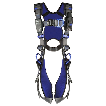 3M Dbi-Sala ExoFit(TM) X300 Fall Protection Harness, L, 420 lb, Quick-Connect Chest/ Quick-Connect Leg Straps 1113212
