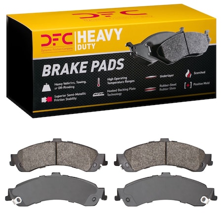 Dfc Heavy Duty, Disc Brake Pad Set,  1214-0834-00