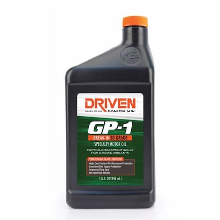 Driven Racing Oil 19336 1 qt. 30W GP-1 Break-in.Motor Oil JGP19336