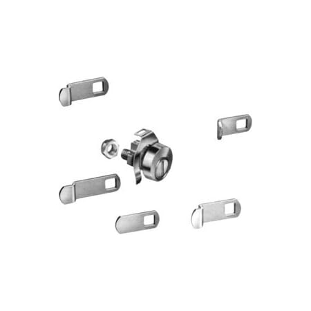 Compx Security Products Mail Box Lock 5 Cams Dust Cover C8735