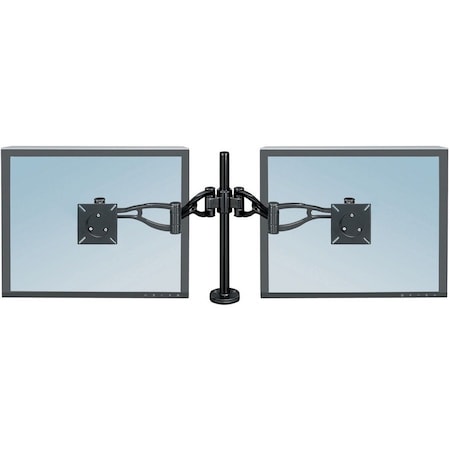 Fellowes Professional Series Depth Adjustable Dual Monitor Arm 8041701