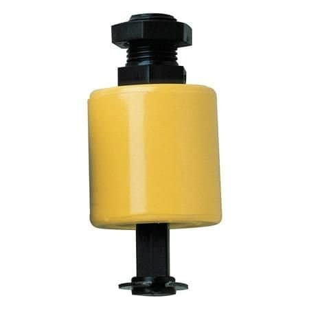 Omega Level Switch, Single-Station, Vertical, Liquid, 50 VA SPST, 1/8 " NPT Male, 25 psi, 90 degC, PP, LV LV-510