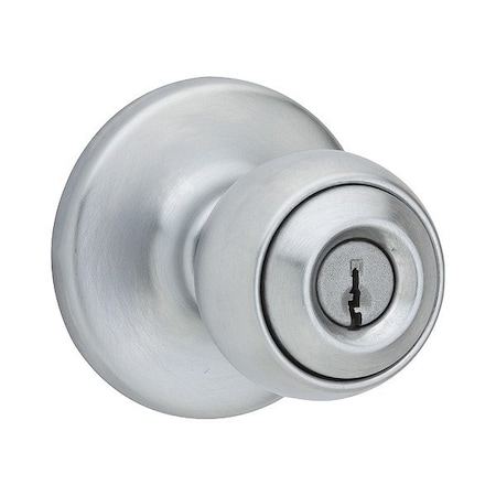 Kwikset Door Knob Lockset, 1 3/8-1 3/4" Thick 400P-26D-6AL-RCS