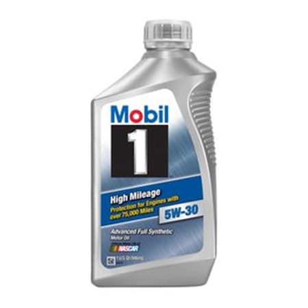 Mobil 1 5W-30 High Mileage Oil - 1 qt. MOB103767-1