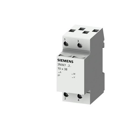Siemens HOLDER, 2-POLE, 32A, 10X38MM 3NW7024