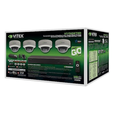 Vitek Digital Video Recorder Kit, 12V DC VT-TH5KT816TD-2