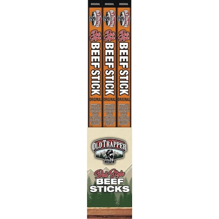 Old Trapper Original Individual Deli Stick Jerky 30140T
