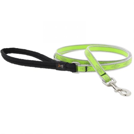 Lupine Pet Lupine  0.5 in. x 6 ft. Diamond Dog Leash, Green 107742