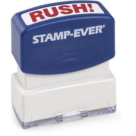 Trodat Pre-Inked RUSH! Stamp - Text Stamp - RUSH! - 1.69in Impression Width x 0.56in Impression Length - 5965