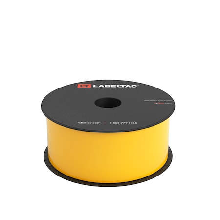 Labeltac LabelTac 4 and Pro Model Label Supply 2in x 150ft, Dark Yellow LT218
