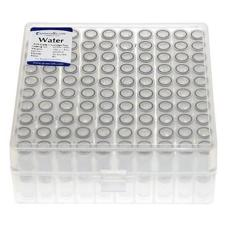 Growcells Nuclease Free Water, Vial, 1.8 mL, PK100 PCPW-1000