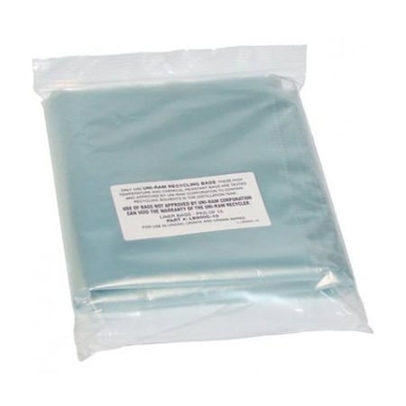 Uni-Ram Liner Bag, 3 mil, Blue, Use With: URS2000 Series Solvent Recycler, 10PK LB2000E-10