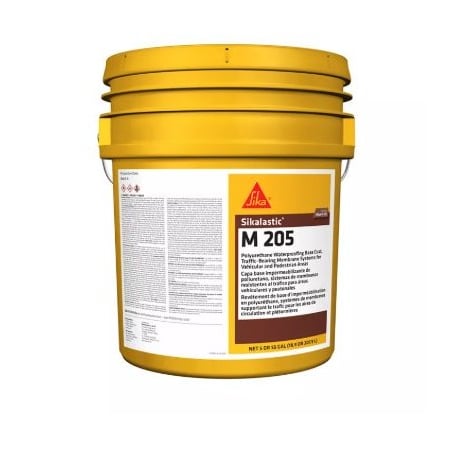 Sika Sikalastic M 205 Polyurethane Base Coat, 5 Gallon Pail 807935