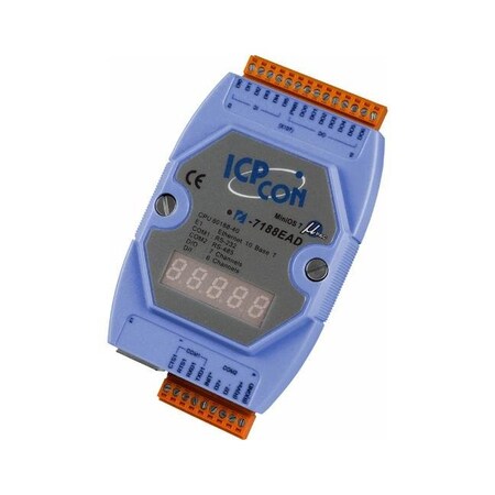 Icp Das Embedded Internet / Ethernet Controller with 512K bytes Flash, 512K bytes SRAM w I-7188EAD